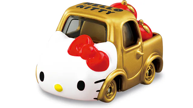HelloKitty凯蒂猫|Dream Tomica SP Hello Kitty 50th Anniversary多美卡合金车/卡通汽车/玩具