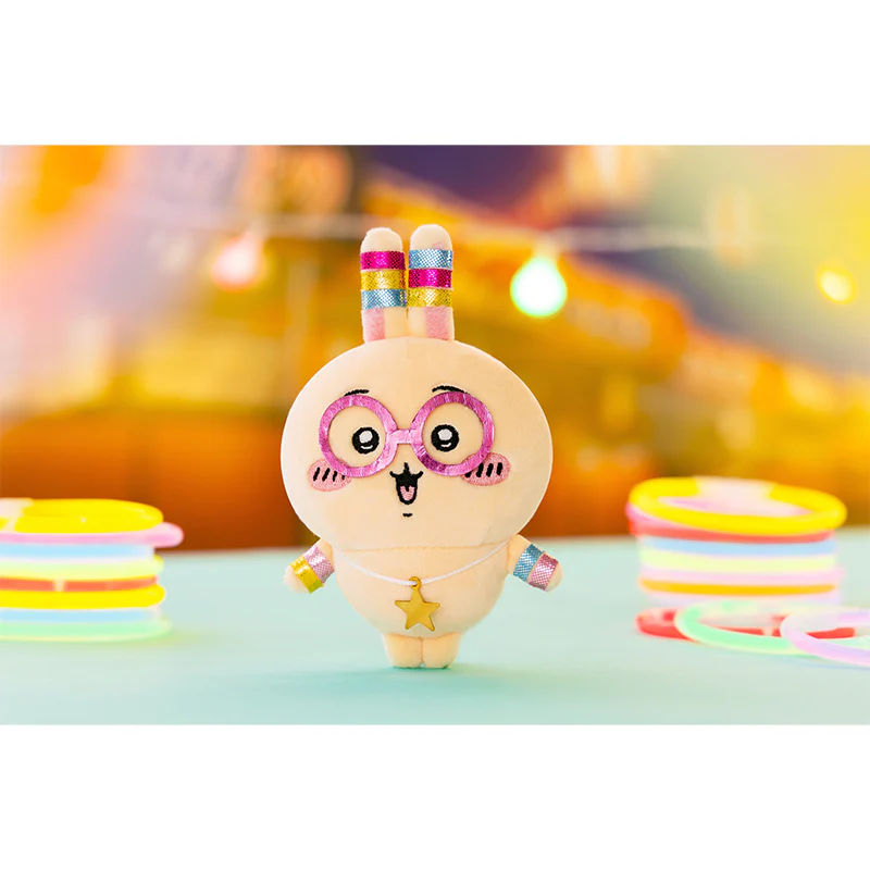 Chiikawa 吉伊卡哇|荧光棒乌萨奇/荧光兔玩偶 /公仔|約H140 x W85 x D40mm