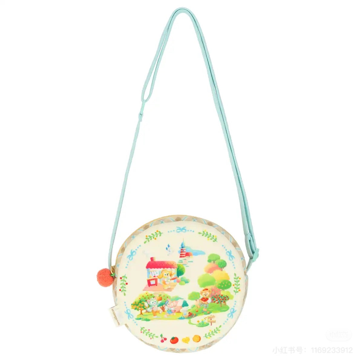 Disney迪士尼|东迪梦幻奇妙厨房系列煎蛋斜挎包/正反面都可爱