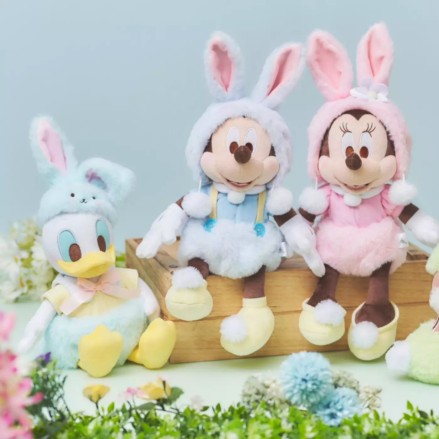 Disney|Spring Style Rabbit Plush Dolls/Plush Toy| When seated 35×23×19 cm approx.
