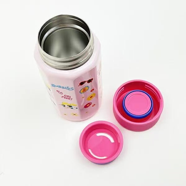 Powerpuff Girls|Octagonal Stainless Steel Bottle|350ml