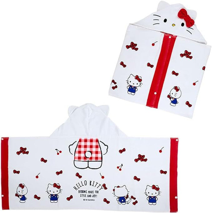 Sanrio|Hooded Towel|120×1×50cm approx.