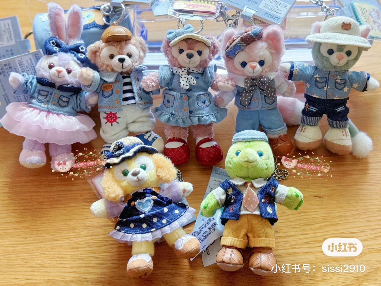 Disney SH|牛仔系列站姿挂件/包挂