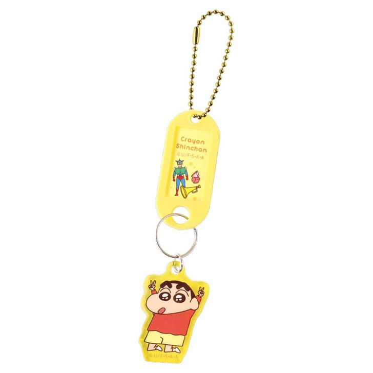 Crayon shin-chan|Acrylic Name Tag Keychain/Keyring|28×106×3mm approx.