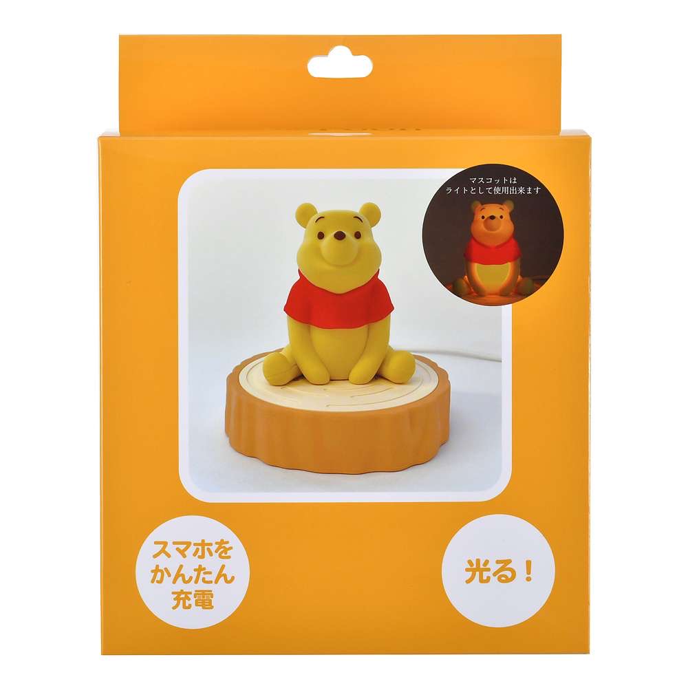 Disney|Winnie the pooh小熊维尼无线充电摆件/床头灯|重约345g
