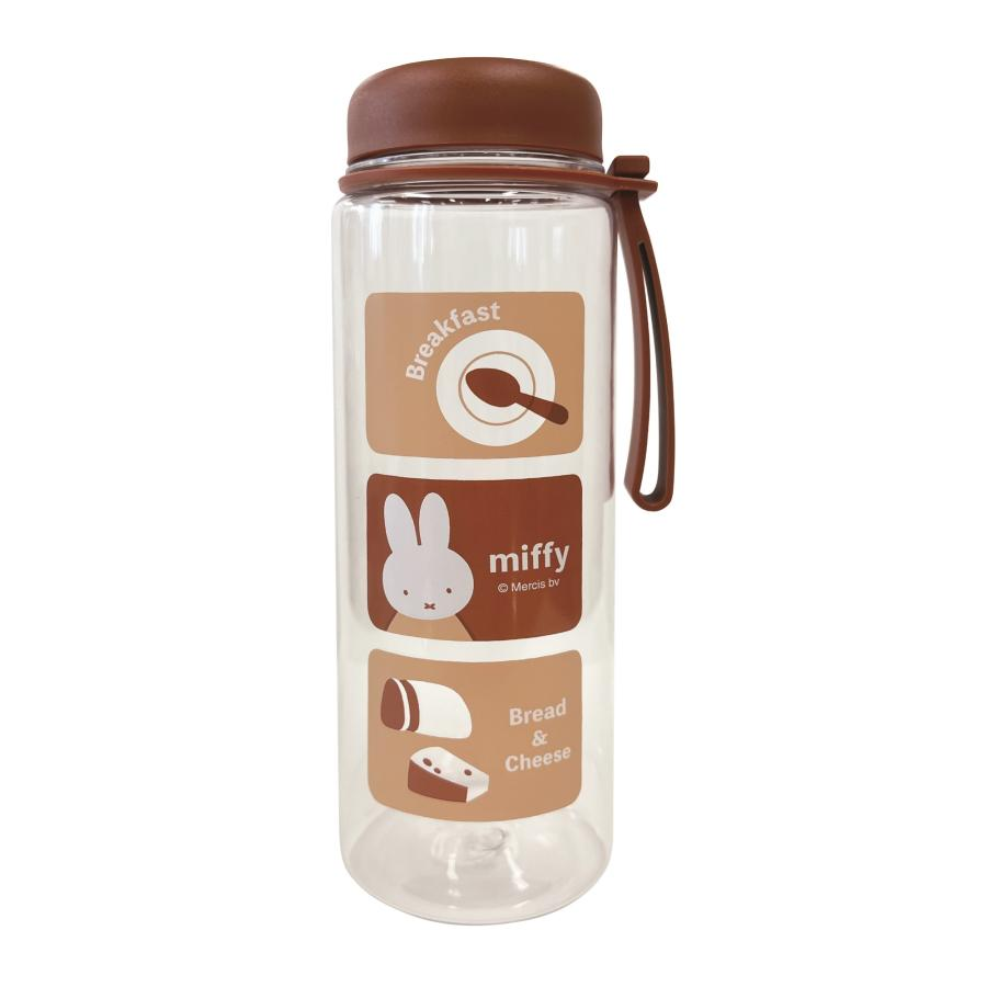 Miffy|Plastic Water Bottle with Strap|500ml