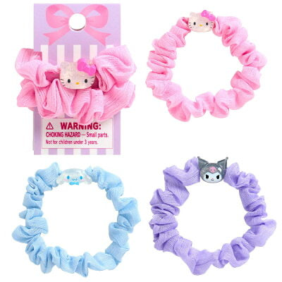 Sanrio|Kids Slim Scrunchie| 7×7×1.5cm approx.