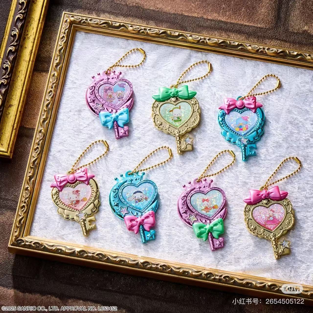 Sanrio|Bandai Candy Toys - Sanrio Characters Cookie Charmcot blindbox/All 14 types|1pcs✔️