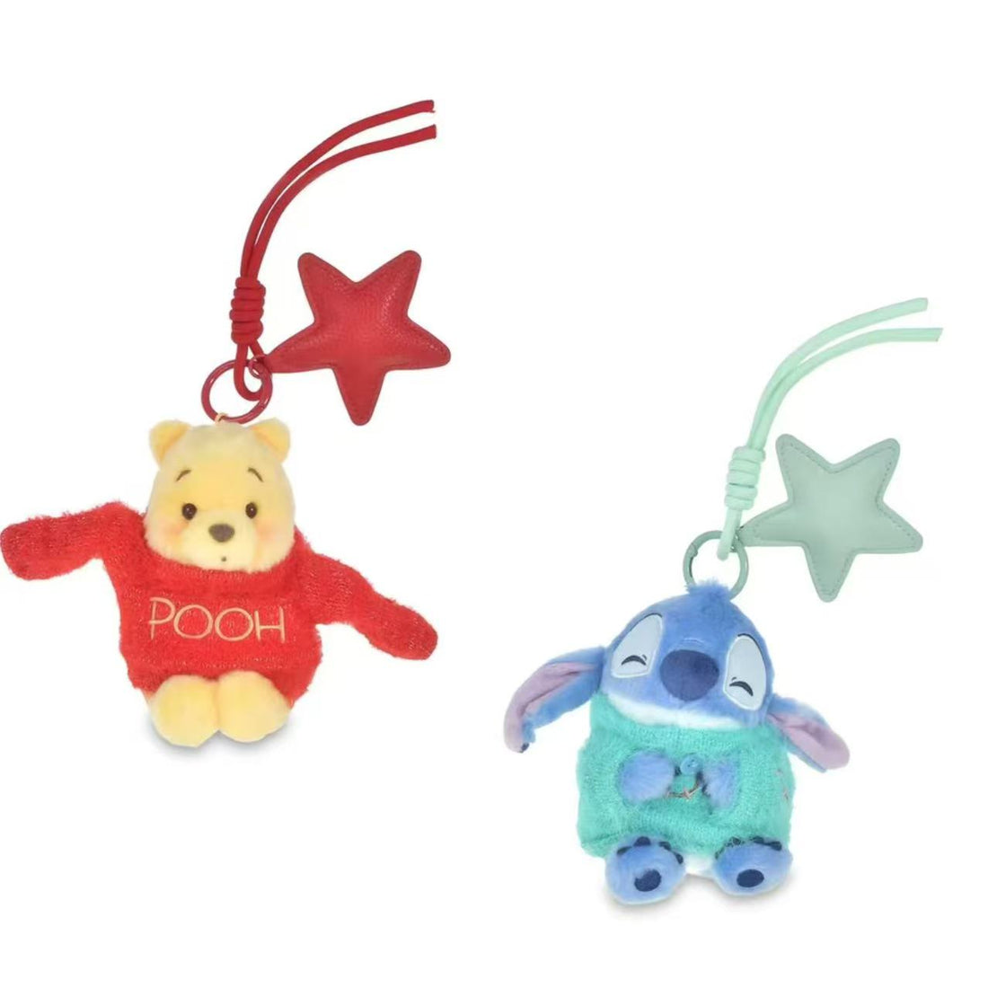 Disney|OKIGAE FUNNY Carabiner Mascot Holder /Plush Keychain|H13.5×W19×D9cm approx.