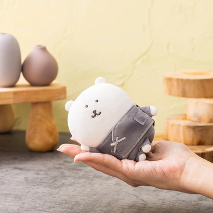 【limit 1】Nagano|Bear in Samue Mascot Holder /Plush Keychain|H90×W120×D65mm approx.