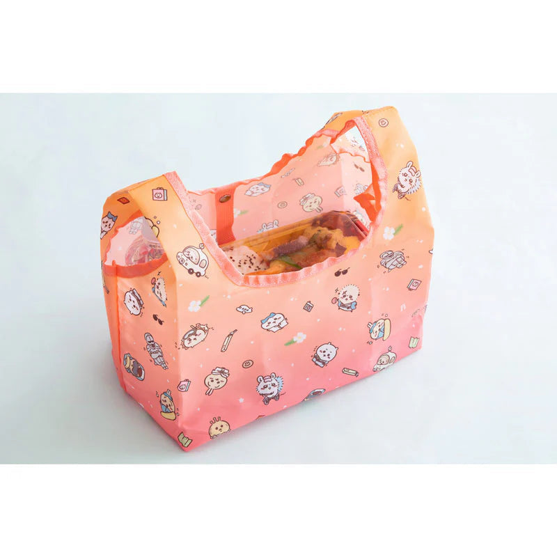 Chiikawa 吉伊卡哇|旅行观光系列防水可折叠购物袋|約H300×W280×マチ170mm