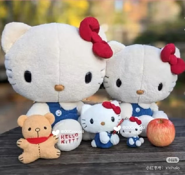 HelloKitty|Classic Carabiner Mascot Holder /Plush Keychain|7.5×5×9cm approx.