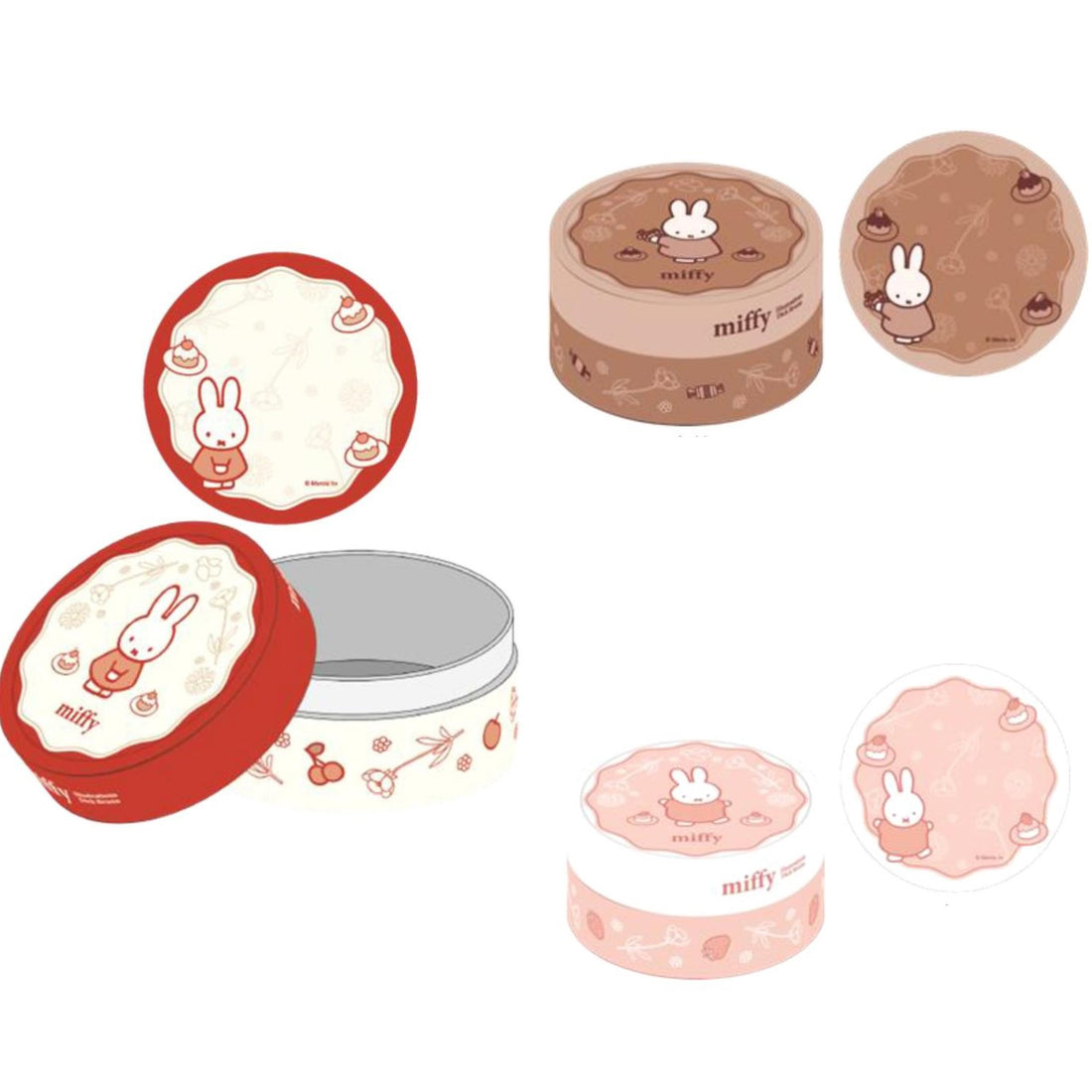 Miffy|Dessert Memo & Box|45×90×90mm approx.