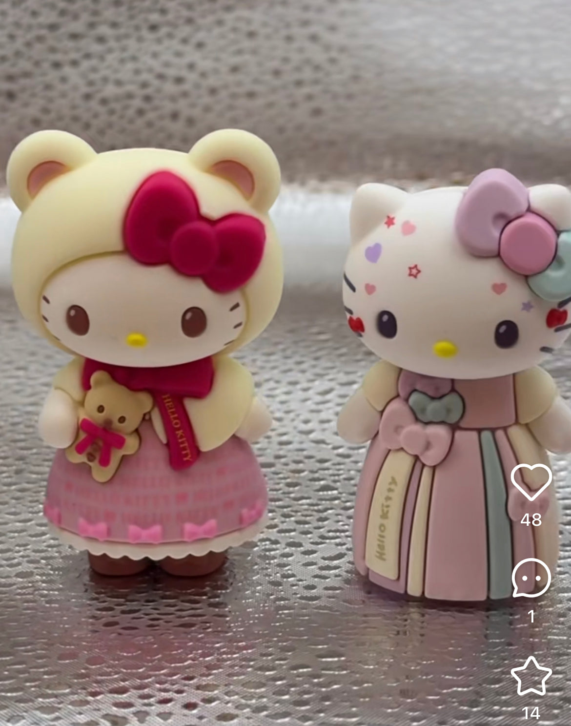 Hello Kitty|Monochrome Girly Twin Coordinate Birthday Doll mystery bag/blind box/All 8 types|1pcs