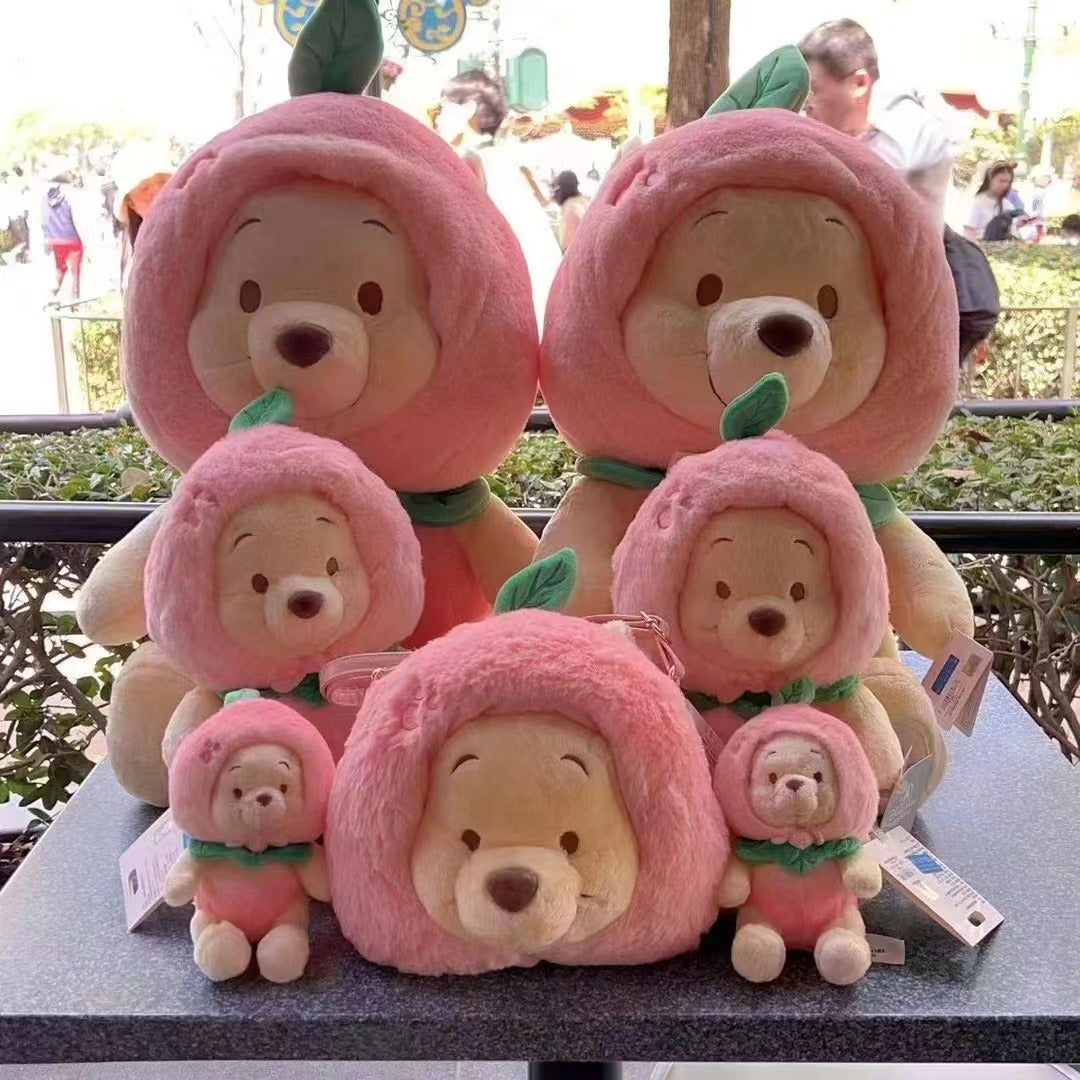 Disney SH|winnie the pooh超柔软mochi水蜜桃噗噗全系列