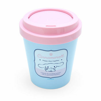 Sanrio|Dust Box Trash Can限定周边/外带杯造型摇摆盖收纳筒/垃圾桶|约22.5×22.5×26.5cm