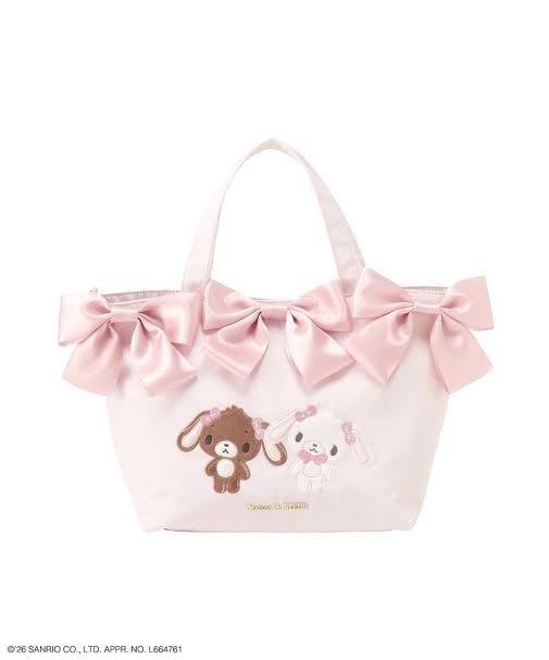Sanrio|Maison de FLEUR × Sugarbunnies Ribbon Tote bag