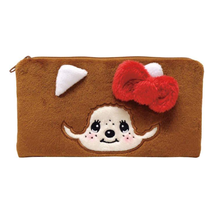 Monchhichi|Pouch Monchhichi Hello Kitty Flat Pouch| H100 x W190 x D30 mm approx.