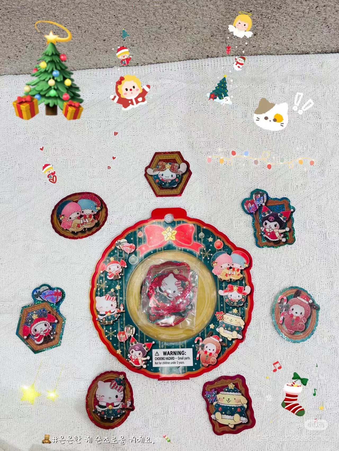 Sanrio|Christmas Sticker Set|28 pieces