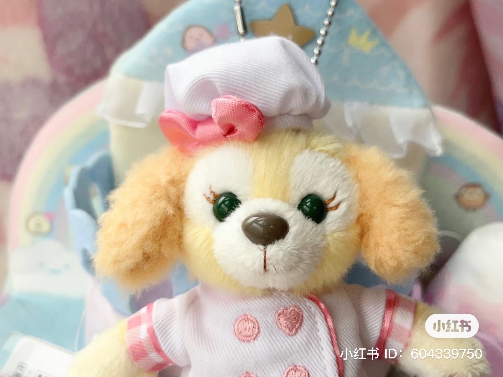 Disney|Cookie安饼饼/可琦安厨师服毛绒站姿挂件