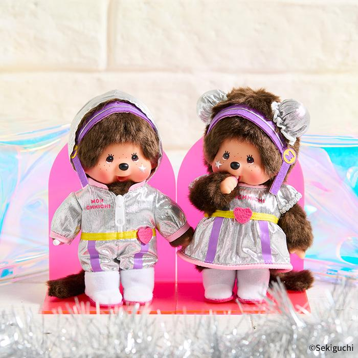 Monchhichi|Idol Monchhichi Girl Plush Dolls/Plush Toy|S/H21.5 x W13 x D7.5cm