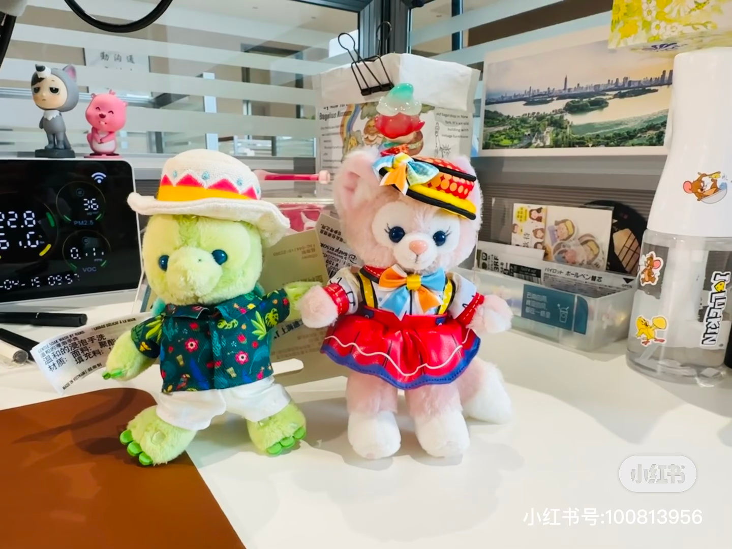 Disney SH|小皮裙彩色庆典贝儿挂件