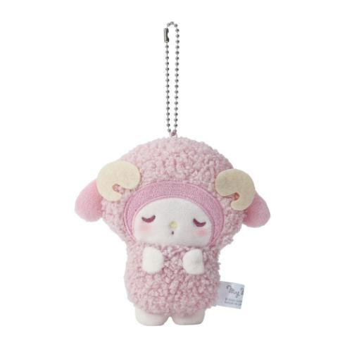 Sanrio| Goodnight Sheep Mascot Holder /Plush Keychain|W120×H110×D40mm. approx.