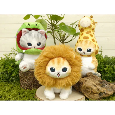 Mofusand|Pattamaplush Kirin Nyan / Beige plush toy| H285 x W100 x D110mm approx.