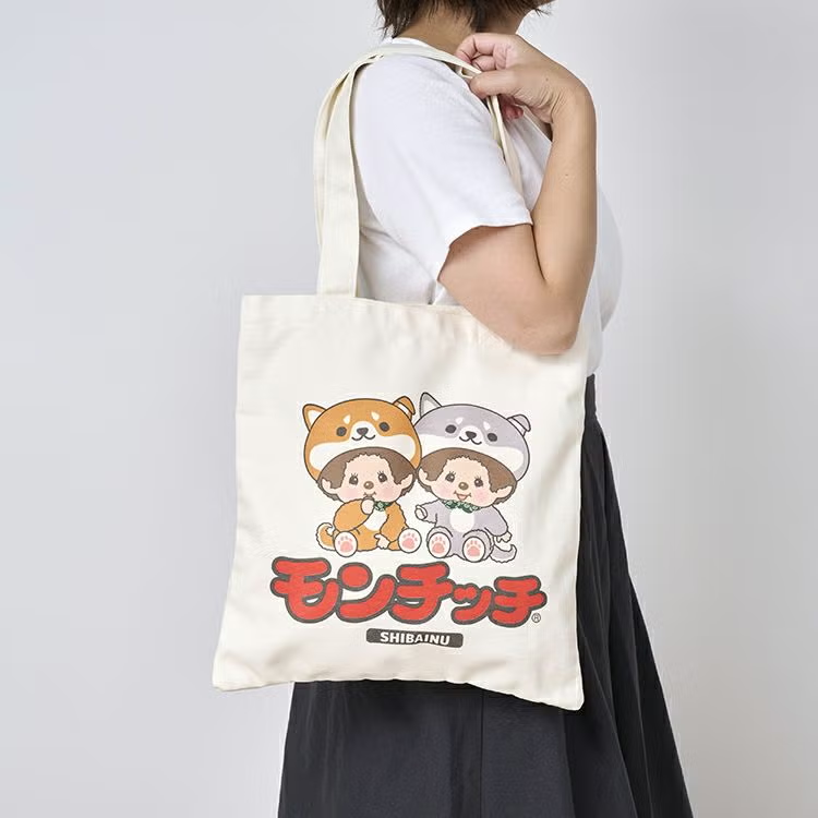 Monchhichi|Shiba Inu Tote Bag|H36 x W33cm approx.