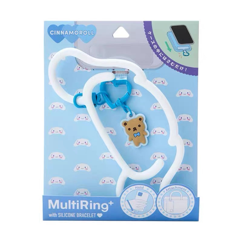 Sanrio|Multi Ring Plus with Silicone Bracelet| 13×1×16cm approx.