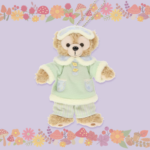 Disney迪士尼|2024东迪秋日睡衣派对系列/Duffy和朋友们站姿毛绒徽章挂件/包挂