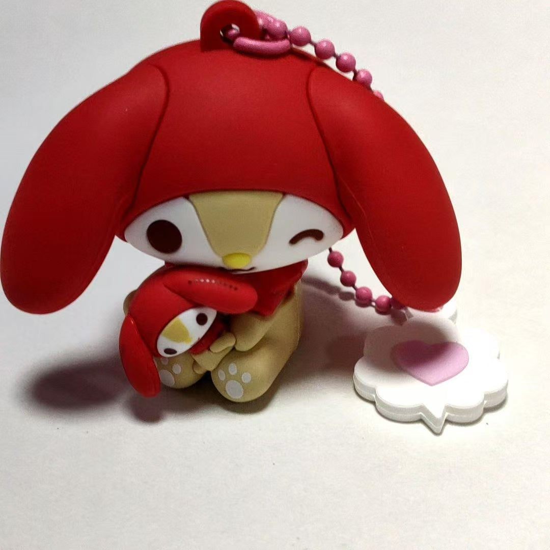 【limit 2】Sanrio|Character Grand Prix 4th Edition I Love Me chibittomo Keychain mystery bag/blind box/All 10 types|1pcs