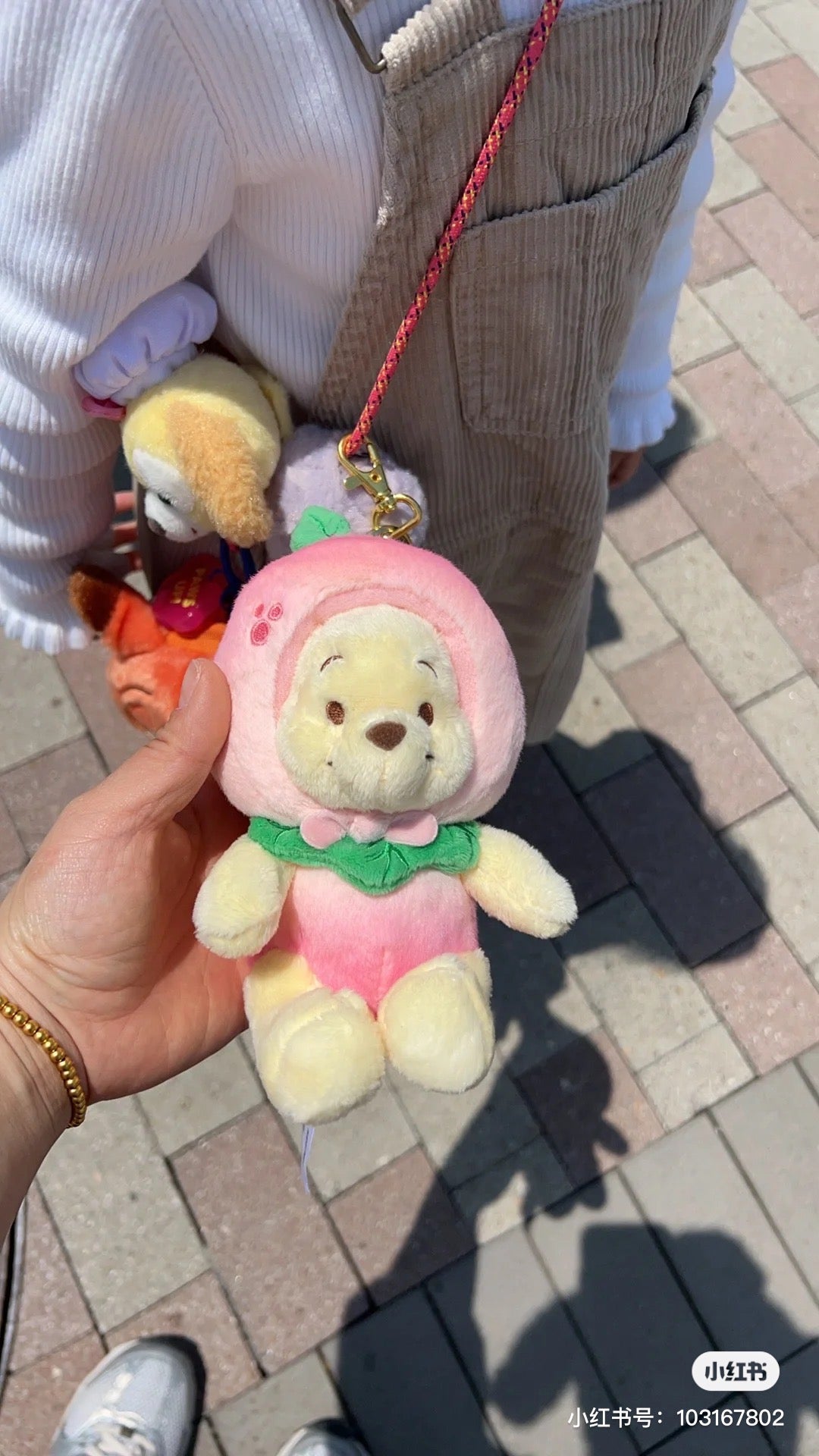 Disney SH|winnie the pooh超柔软mochi水蜜桃噗噗全系列