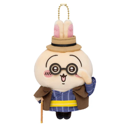 chiikawa|Otaru Limited Edition Retro Mascot Holder /Plush Keychain|H140 x W90 x D50 mm approx.