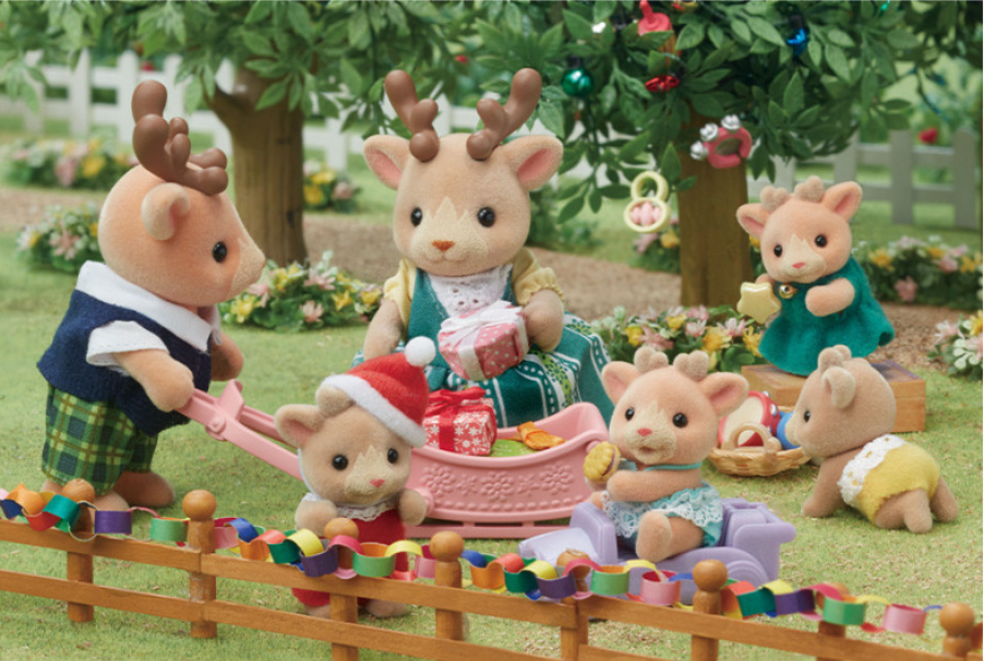 SylvanianFamilies|Reindeer Family 5692