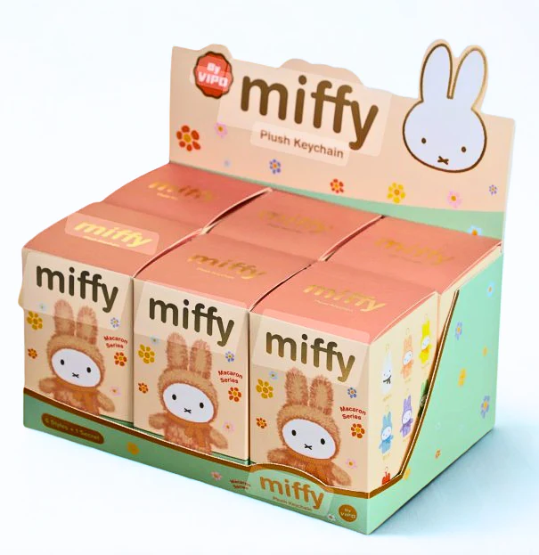 Miffy Macaron Plush Keychain Blind Box