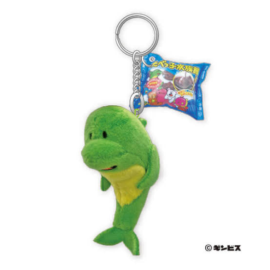 たべっ子水族館|动物饼干系列限定挂件/动物饼干模型可以捏捏|约6cm×7.5cm×9.5cm