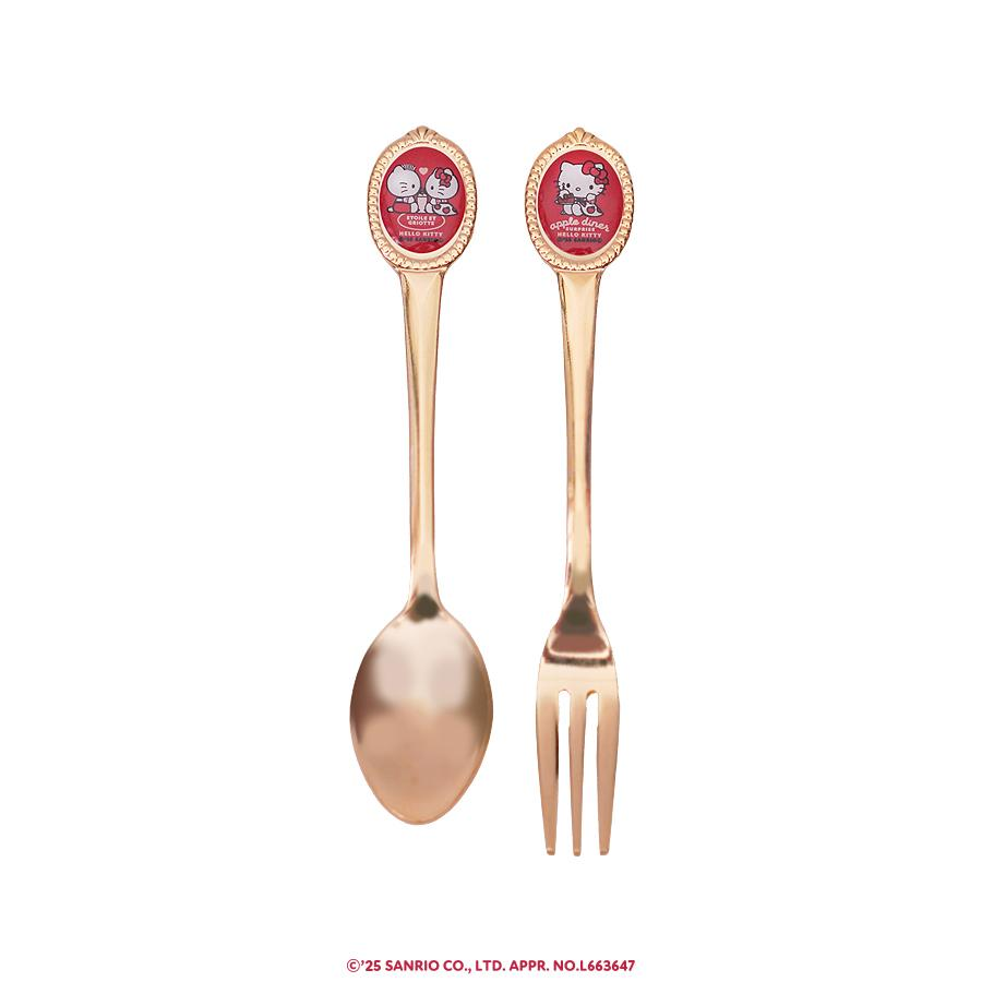 Sanrio|Apple Diner SURPRIZE Cutlery Set