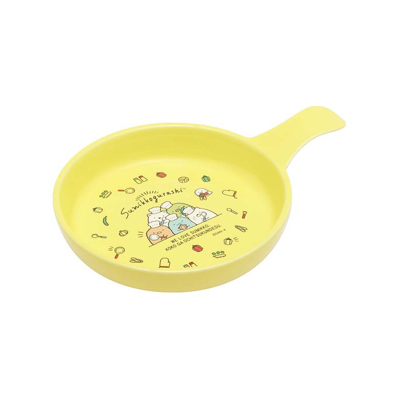 Sumikko gurashi角落生物|烤箱/微波用陶瓷小烤盘|约150 x 205 x 30 mm