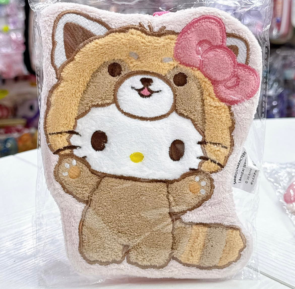 Sanrio|Animal Banzai Series Die-Cut Mascot Towel|H194 x W165 x D22mm approx.