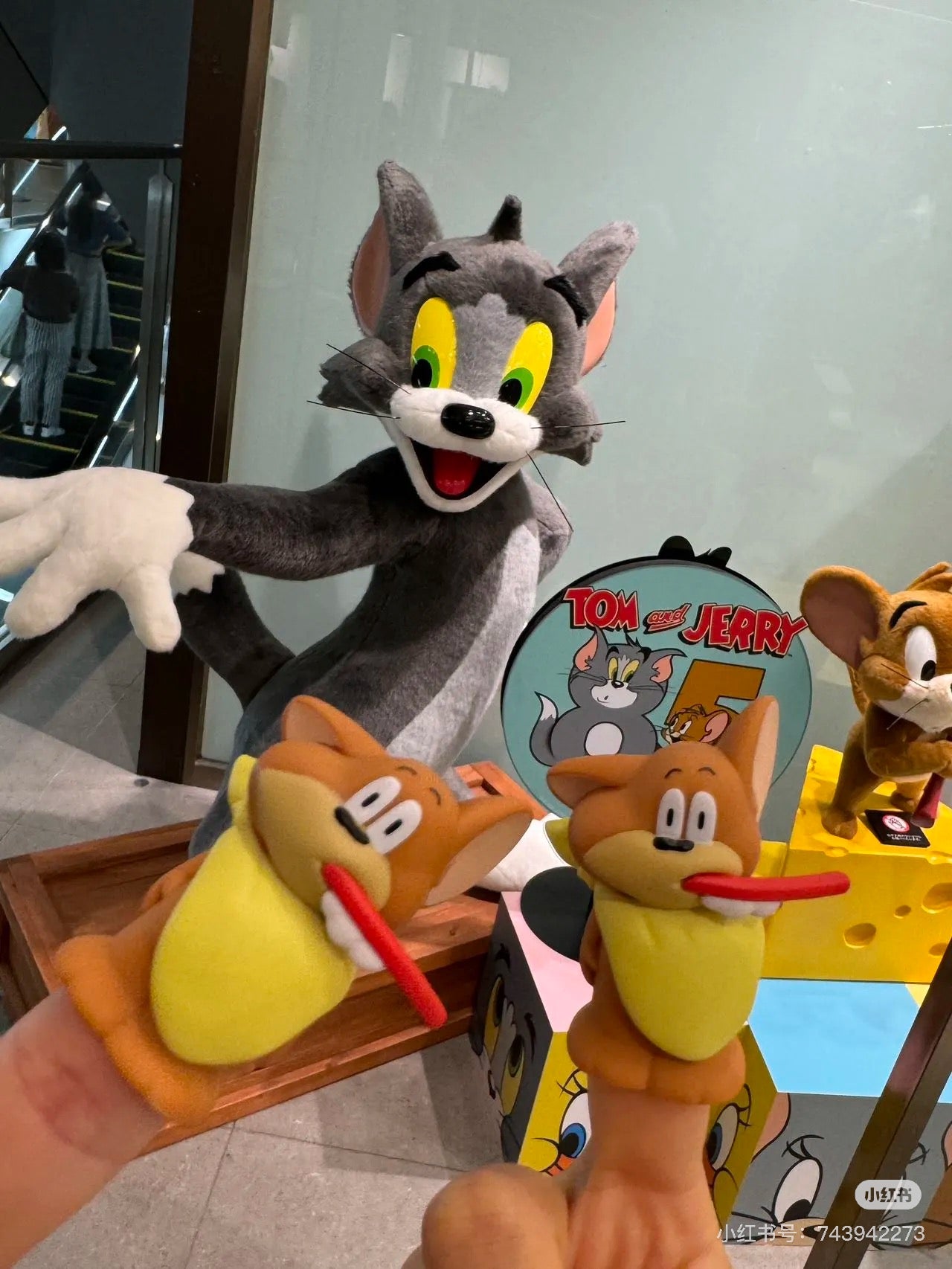 Tom&Jerry 猫和老鼠|搞怪表情摆件盲盒/全10种|1枚入