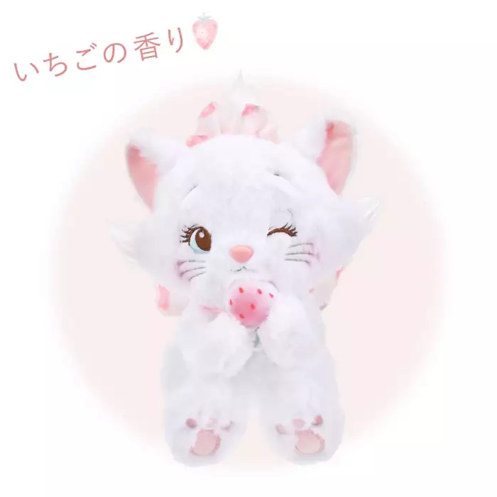 Disney|Strawberry Collection with Strawberry Scent Plush Dolls/PlushToy| H19×W12×D12cm approx.