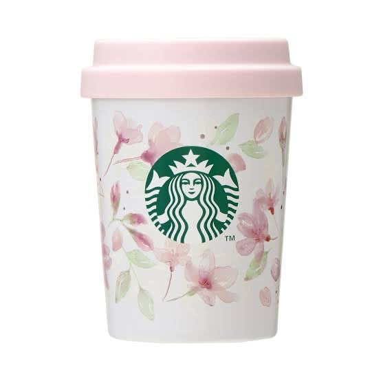 Starbucks日本星巴克|樱花限定便携保温杯/水杯/杯子|237ml