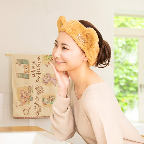 Disney|东迪2024夏日剧场系列DUFFY达菲精致刺绣可爱发带/洗脸发箍/立体耳朵和小尾巴