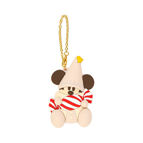 Disney迪士尼 |Merry Lil RingRing Mickey东迪2024圣诞精灵妖精米奇系列硅胶零钱包挂件/包挂/背面有拉链