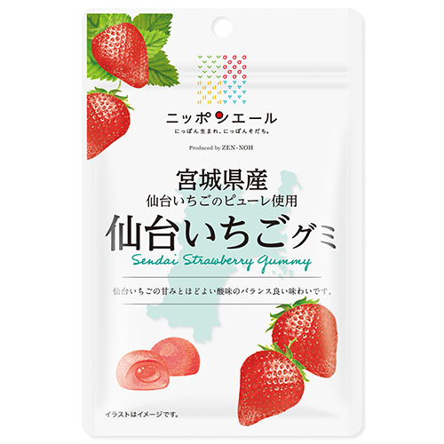 全国农协食品|日本地区特产限定果汁流心水果软糖|40g【25.10】
