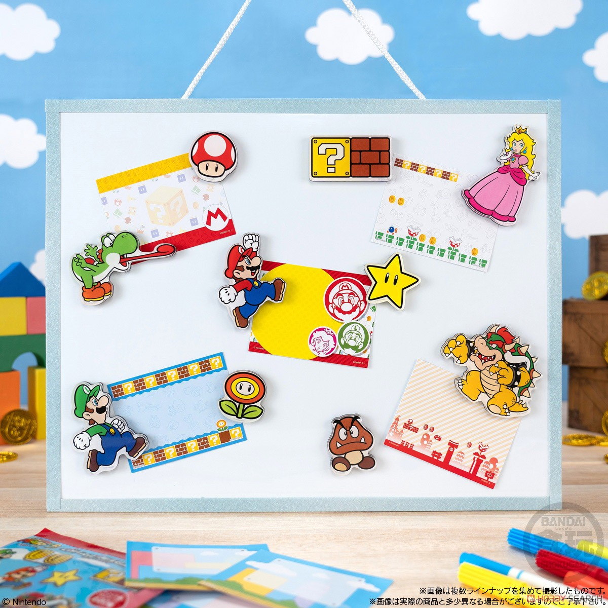 Nintendo|Super Mario Chara-Magnets超级马里奥冰箱贴食玩盲盒/全20种|1枚入