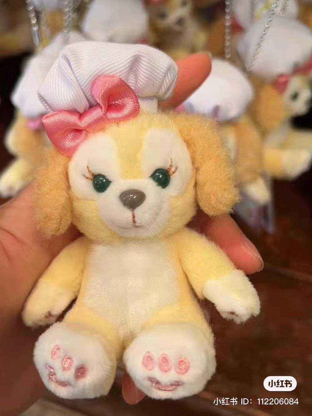 Disney|Cookie安饼饼/可琦安毛绒坐姿挂件