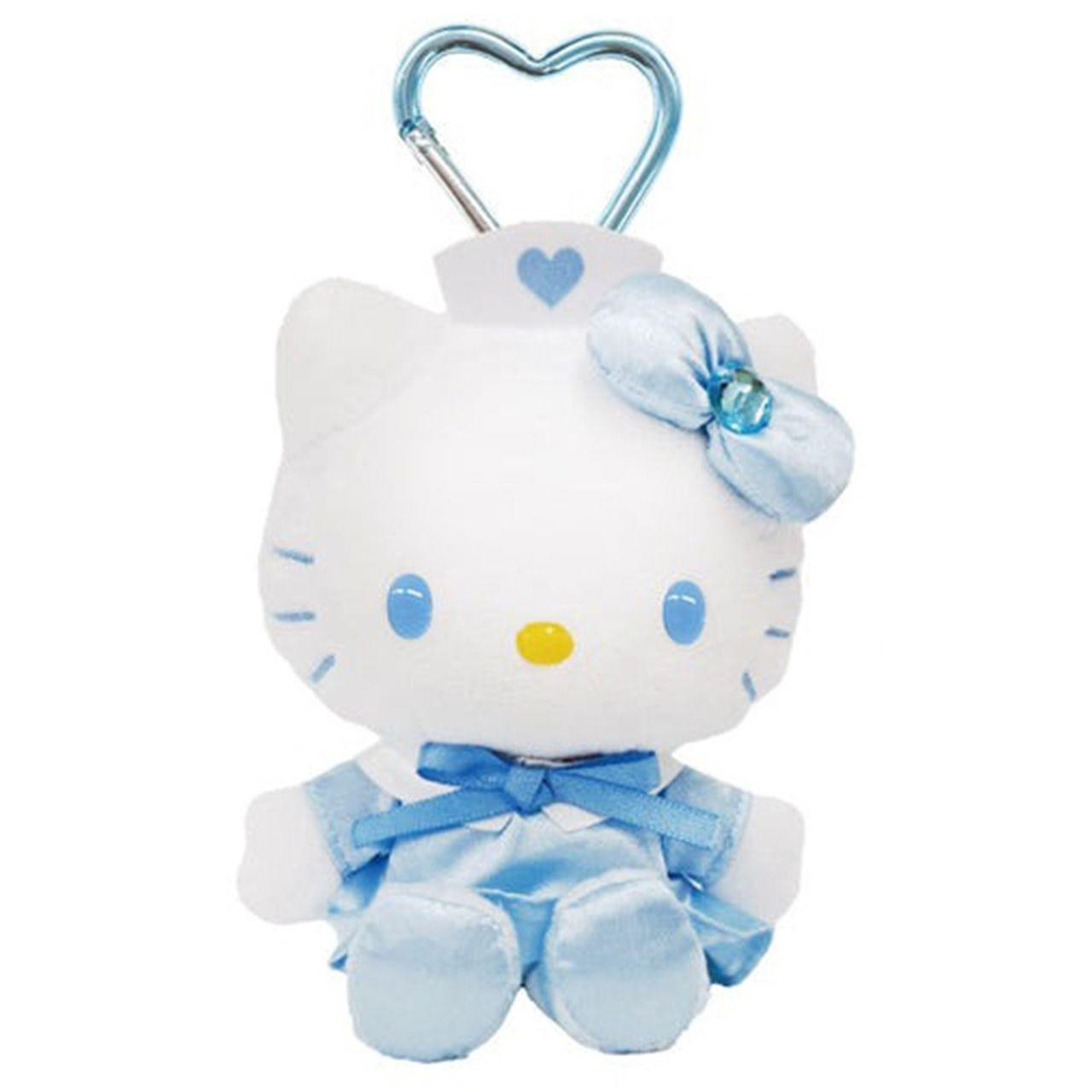 HelloKitty|Sanrio Nurse Mascot Holder /Plush Keychain|120×85×65mm approx.