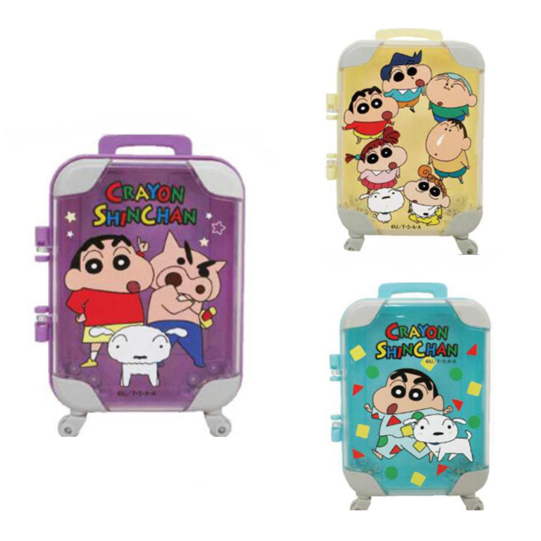 Crayon shin-chan蜡笔小新|桌面收纳小手提箱|约高さ97mm x幅70mm x奥行き35mm